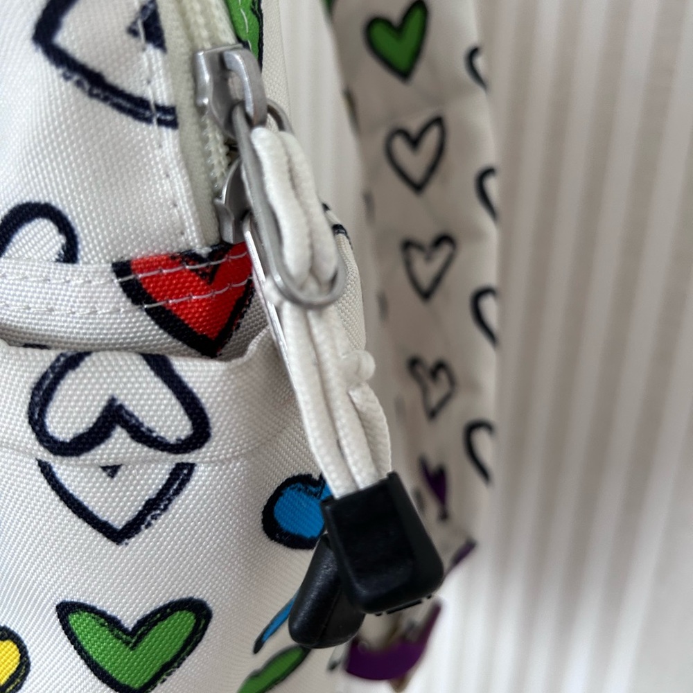 STATE Bags Kane Kids Travel Backpack in the Rainbow Hearts Print Travel School - Picture 5 of 12